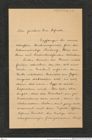 Nachlass Franz Steindachner, Brief von Emilio Ninni an Franz Steindachner (23.10.1911), Inv.Nr. 366.04, Seite 1